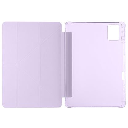 Lenovo M11 TB-330FU Kılıf Zore Tri Folding Kalem Bölmeli Standlı Kılıf