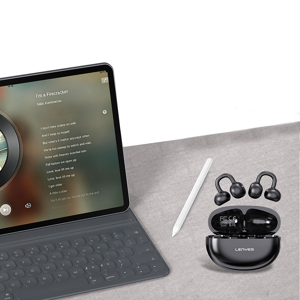 Lenyes Air 208 Hi-Fi Ses Özellikli 13mm Dinamik Sürücülü Bluetooth Kulaklık v6.0