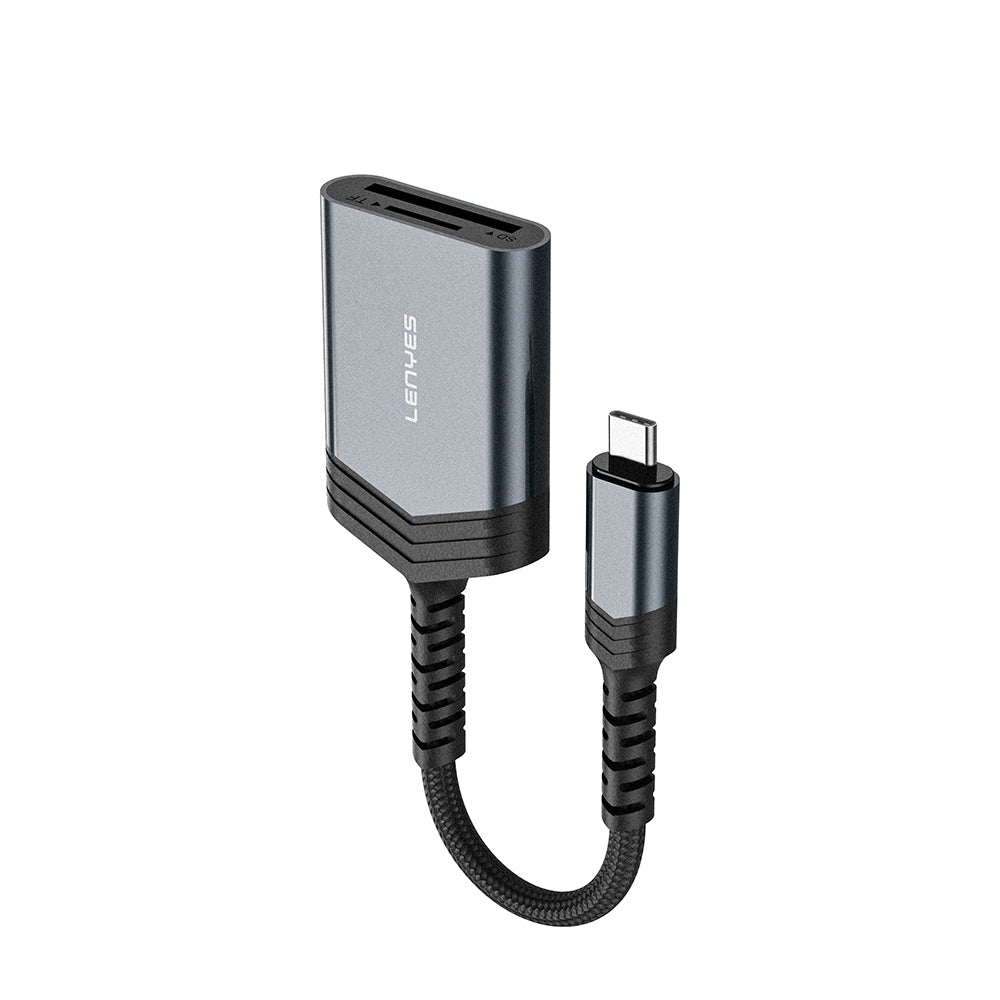 Lenyes AX137 2in1 Type-C to TF/SD Kart Çevirici Dönüştürücü