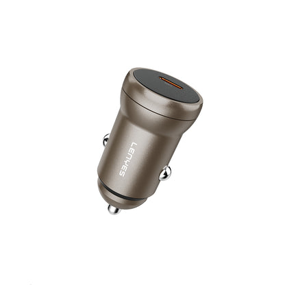 Lenyes CA62 Hızlı Şarj Özellikli Type-C Portlu PD Araç Şarj Aleti 30W