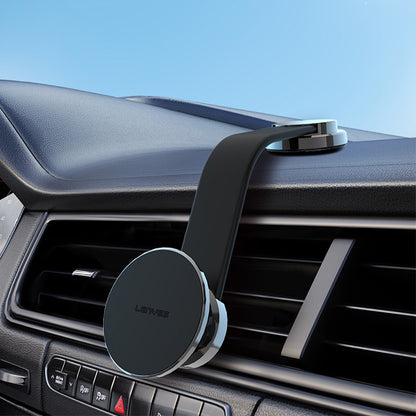 Lenyes CR171 Magnetik M-safe Uyumlu Bükülebilen Eğimi ve Düz Zemin Araç Telefon Tutucu