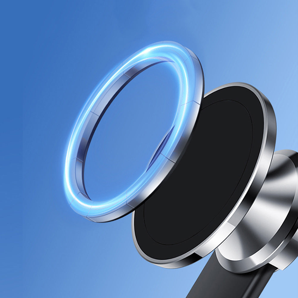 Lenyes CR171 Magnetik M-safe Uyumlu Bükülebilen Eğimi ve Düz Zemin Araç Telefon Tutucu