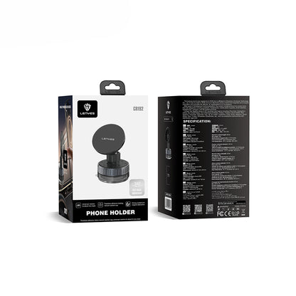 Lenyes CR192 Vakum Özellikli 360 Derece Dönebilen Magnetik Telefon Tutucu