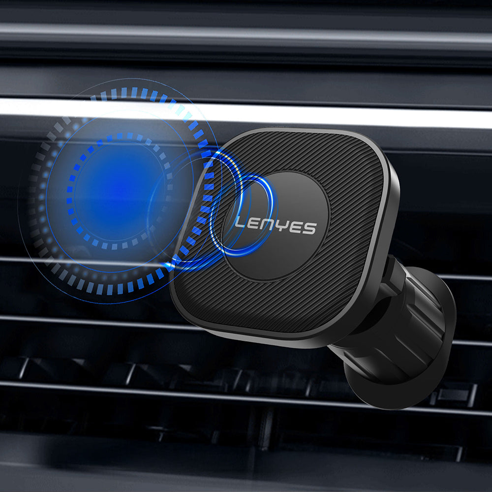 Lenyes CR193 Havalandırma Tasarım Magnetik Araç Telefon Tutucu
