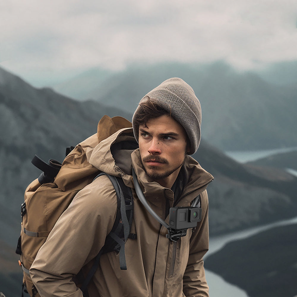 Lenyes CR197 Eller Serbest Magnetik Boyun Askılı Telefon Tutucu