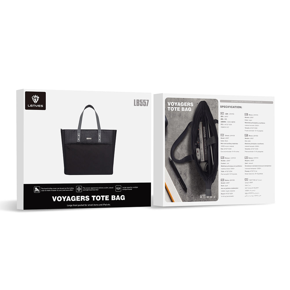Lenyes LB557 Voyagers Serisi 1200D Su Geçirmez Seyahat Çantası