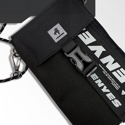 Lenyes LB582 Roamer Serisi Çok Amaçlı Su Geçirmez Polyester Kumaş Ayarlanabilir Omuz Askılı Çapraz Vücut Çantası