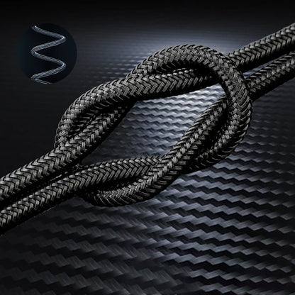 Lenyes LC520 USB-A to Type-C 6A Örgü Tasarımlı Hızlı Şarj Özellikli Data ve Şarj Kablosu 66W 1M