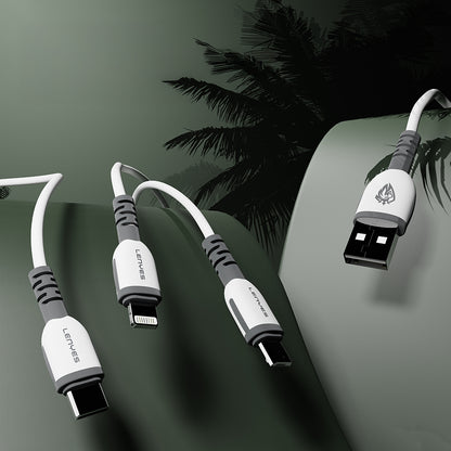 Lenyes LC979 USB-A to Micro Hızlı Şarj Özellikli Data ve Şarj Kablosu 2.4A 1M