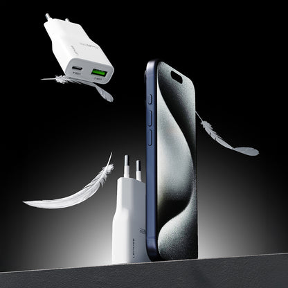 Lenyes LCH11 Serisi Type-C to Lightning GaN Teknolojili PD Hızlı Şarj Özellikli Kablolu Şarj Seti 20W