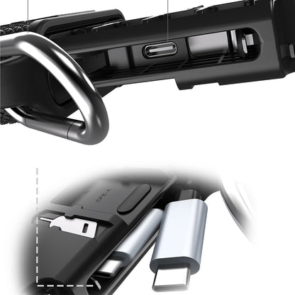 Lenyes LCR01 Type-C Kablolu Su Geçirmez Çoklu Kart Depolama ve Okuyucu Kutusu 10 Gbps