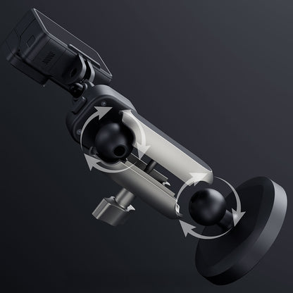 Lenyes LCT105 Teleskopik Vantuzlu Tasarım Aksiyon Kamera Tutucu