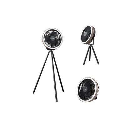 Lenyes LHF11 Led Işıklı 4 Kademeli Çok Fonksiyonlu Soğutucu Fan