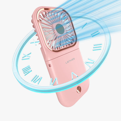 Lenyes LHF13 Powerbank Özellikli Standlı Portatif Soğutucu El Fanı