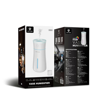 Lenyes LHU03 Vazo Tipi RGB Atmosfer Işıklı Nano Sprey Sessiz Hava Nemlendirici