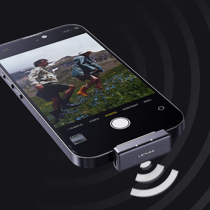 Lenyes LM209 Type-C Portlu Kablosuz Yaka Mikrofonu