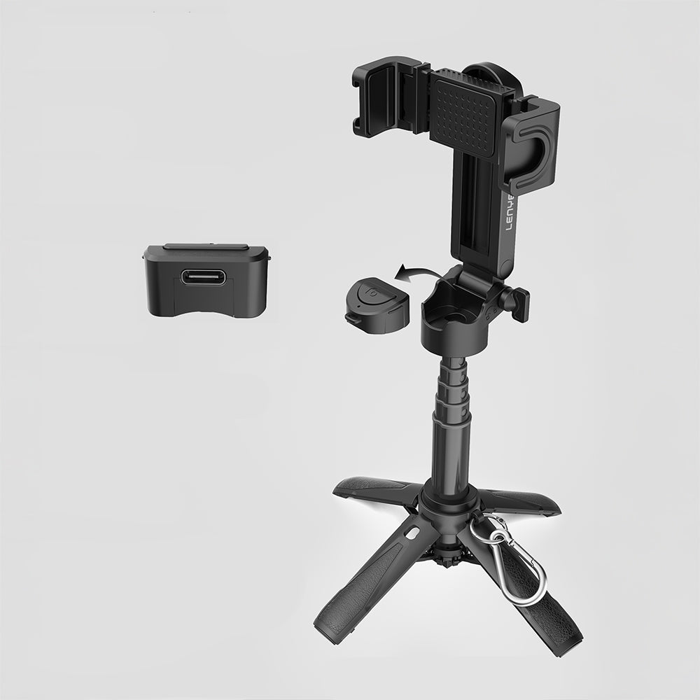 Lenyes LPH110 Uzaktan Kumandalı Çok Fonksiyonlu Sabitleyici Ayrılabilir Tripod Selfie Çubuğu