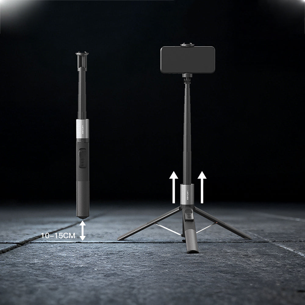 Lenyes LPH127 360 Dönebilen Bluetooth Kumandalı Tripod ve Selfie Çubuğu
