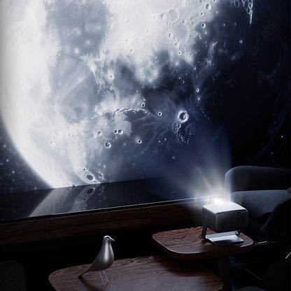 Lenyes LPR02 4.45” LCD 360 Derece Dönebilen Otomatik Netleme Özellikli Projektör Yansıtma Cihazı