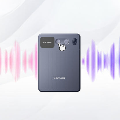 Lenyes LT01 Yapay Zeka Destekli Canlı Çeviri Özellikli Magnetik Ses Kayıt Cihazı