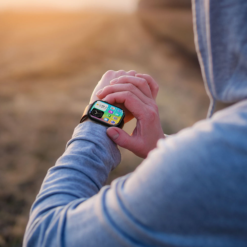 Lenyes LW-X10 Ultra HD Amoled Ekran Su Geçirmez iOS ve Android Uyumlu Akıllı Saat