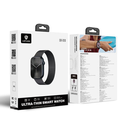 Lenyes LW-X10 Ultra HD Amoled Ekran Su Geçirmez iOS ve Android Uyumlu Akıllı Saat