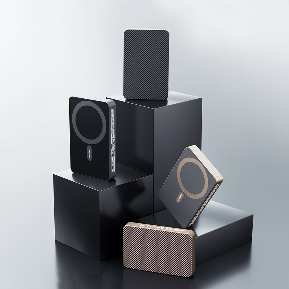 Lenyes P32 M-safe Şarj Özellikli Aramid Fiber Powerbank 15W 5000mAh