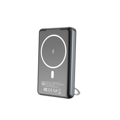 Lenyes PW1001D PD 22.5W Hızlı Şarj Özellikli Standlı Wireless Powerbank 15W 10000mAh