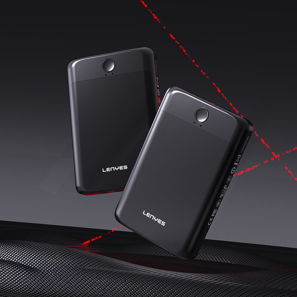 Lenyes PW1008D PD 20W LED Ekranlı Yapay Zeka Destekli Ultra İnce Wireless Powerbank 15W 10.000mAh