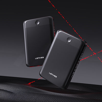 Lenyes PW1008D PD 20W LED Ekranlı Yapay Zeka Destekli Ultra İnce Wireless Powerbank 15W 10.000mAh