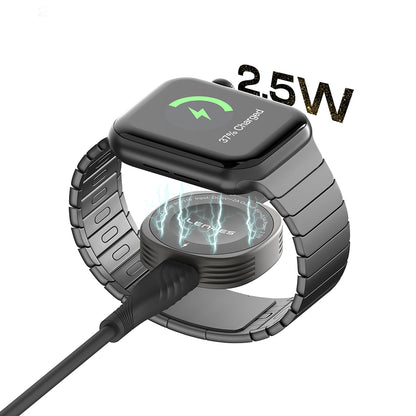 Lenyes PW316 Akıllı Saat Mini Wireless Magnetik Şarj Aleti 2.5W