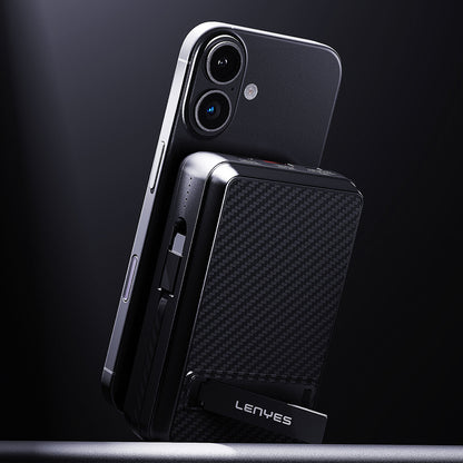 Lenyes PX274D PD 22.5W Standlı M-safe Şarj Özellikli Wireless Powerbank 15W 20000mAh