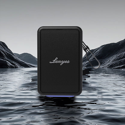 Lenyes S874 Su Geçirmez Özellikli RGB Işıklı Askılı Taşınabilir TWS Bluetooth Hoparlör v5.3