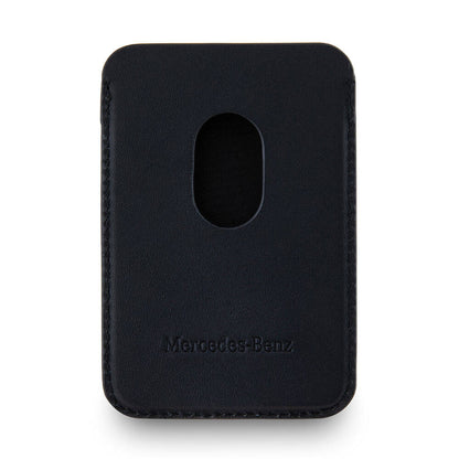 Mercedes Benz OrijinalLisanslı 2 Hazneli Metal Logolu Deri Magnetik Kartlık