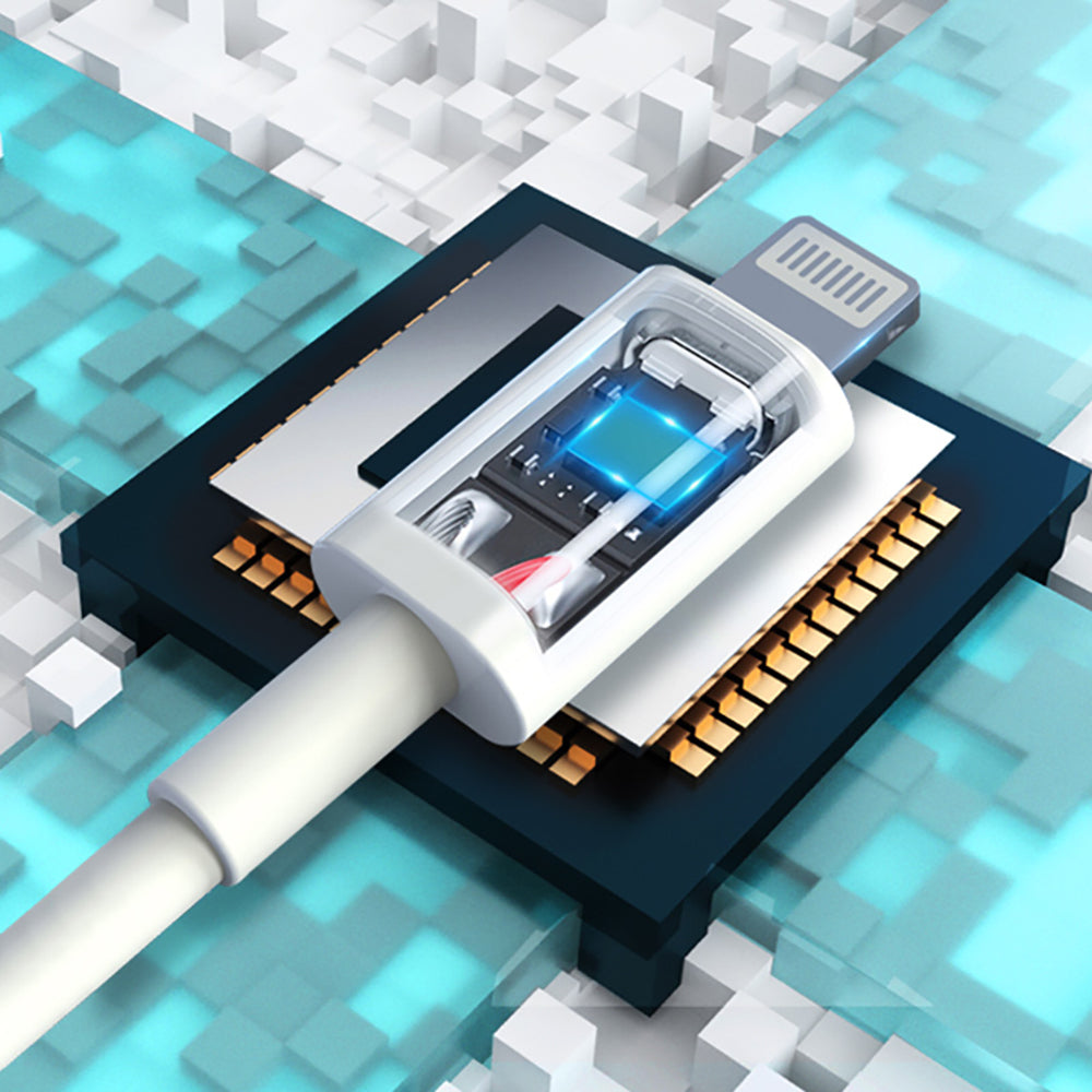 Micflip A01 2’li Type-C to Type-C PD & Type-C to Lightning MFI Sertifikalı Data ve Şarj Kablosu 1.2M