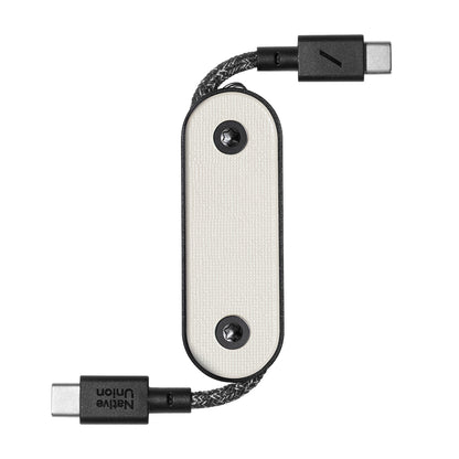 Native Union Pocket Cable Type-C to Type-C Hızlı Şarj Özellikli Anahtarlık Data ve Şarj Kablosu 60W