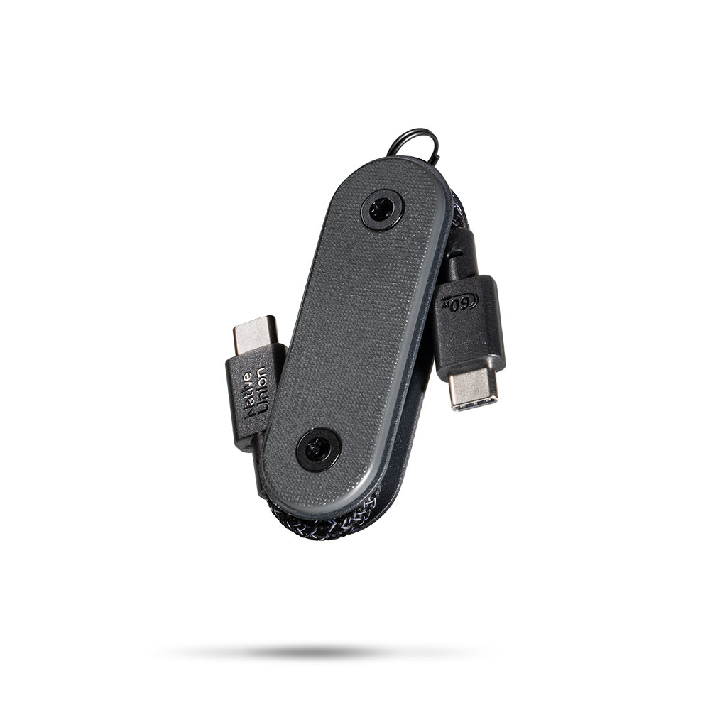 Native Union Pocket Cable Type-C to Type-C Hızlı Şarj Özellikli Anahtarlık Data ve Şarj Kablosu 60W