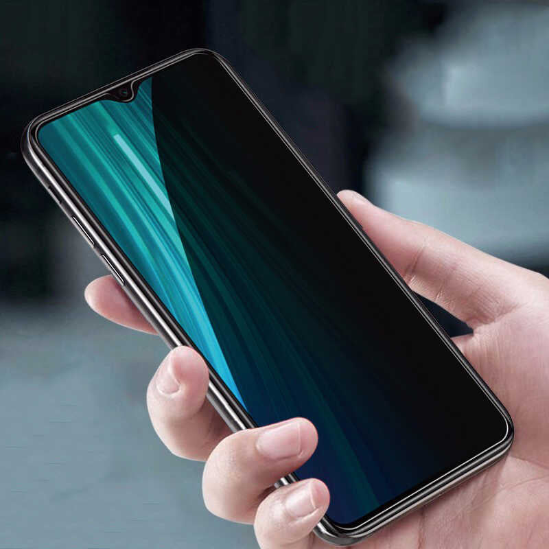 Oppo A16 Davin 5D Privacy Cam Ekran Koruyucu