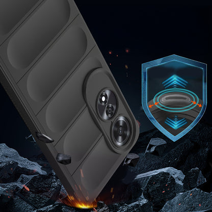 Oppo A60 Kılıf Esnek TPU Oyuklu Arka Yüzey Tasarımlı Zore Etnik Silikon Kılıf