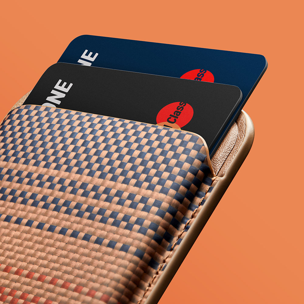 Pitaka Magnetic Woven Serisi Aramid Fiber Magnetik Kartlık