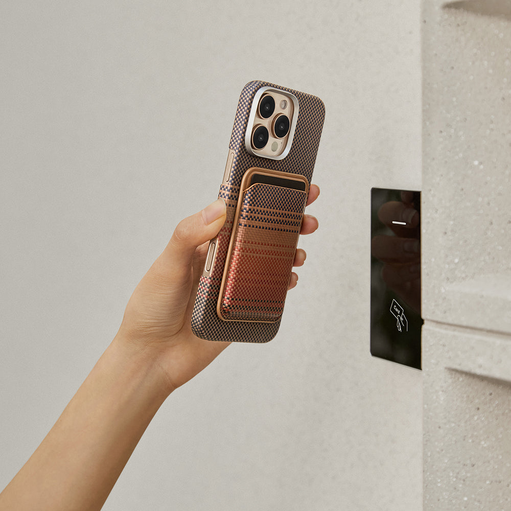 Pitaka Magnetic Woven Serisi Aramid Fiber Magnetik Kartlık