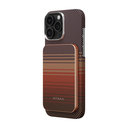 Pitaka Tactile Woven Qi2 Şarj Teknolojili Aramid Fiber M-Safe Powerbank 15W 5000mAh