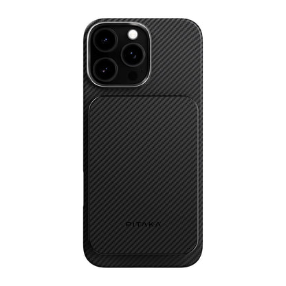 Pitaka Tactile Woven Qi2 Şarj Teknolojili Aramid Fiber M-Safe Powerbank 15W 5000mAh