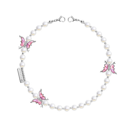 Pynana Gauzy Dream Serisi Çok Fonksiyonlu İnci Taşlı Telefon Boyun Askı İpi