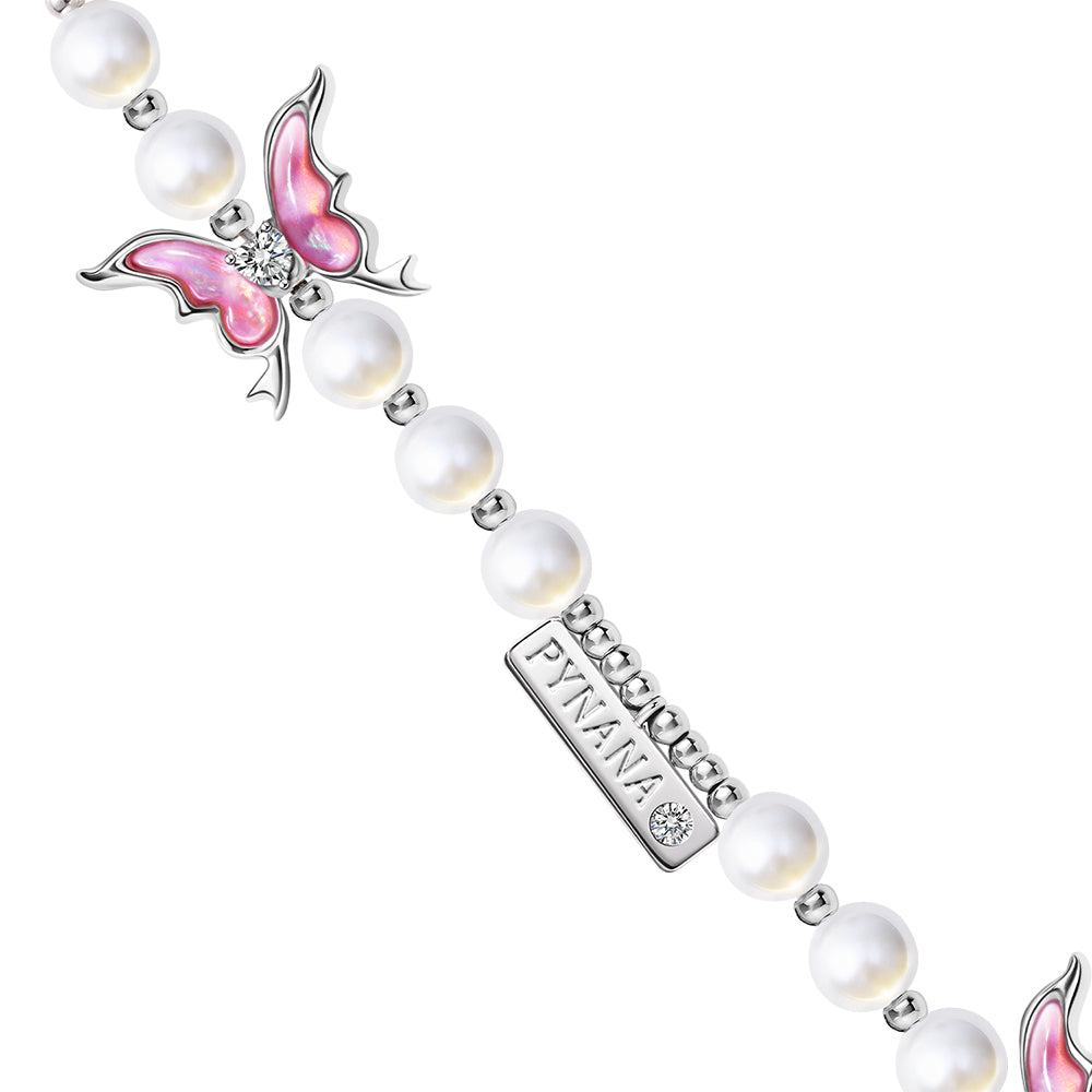 Pynana Gauzy Dream Serisi Çok Fonksiyonlu İnci Taşlı Telefon Boyun Askı İpi