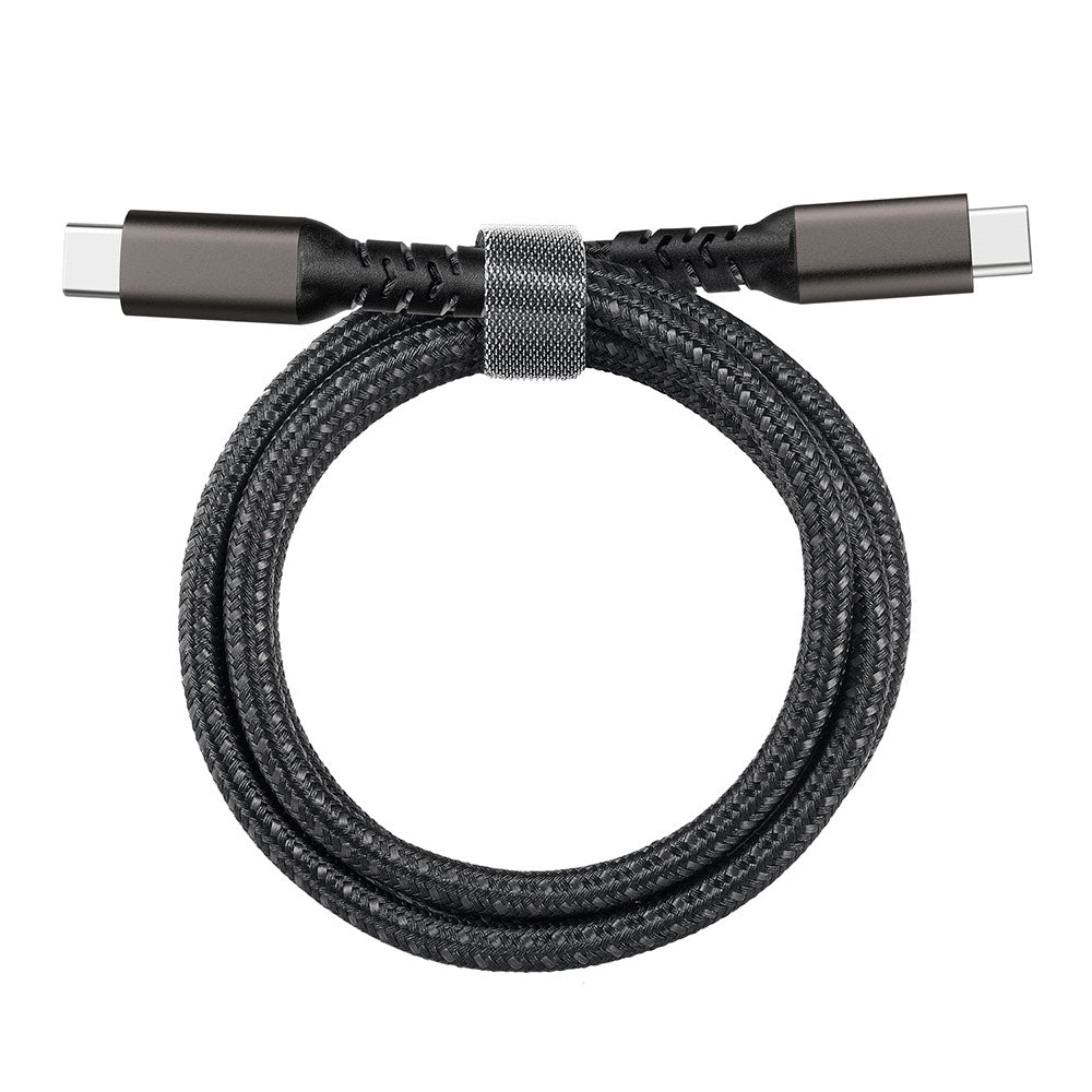Qgeem 2.Jenerasyon Type-C to Type-C USB3.2 PD Data Kablosu 100W 20Gbps 4K@60Hz 3 Metre