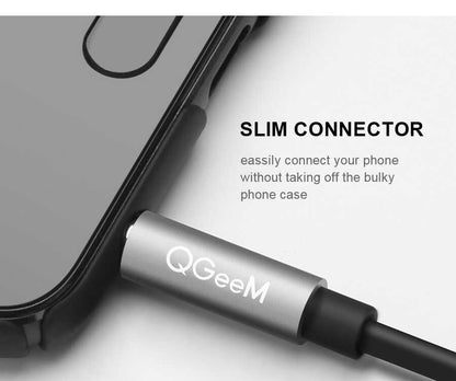 Qgeem QG-AU08 3.5mm Çoğaltıcı Audio Kablo