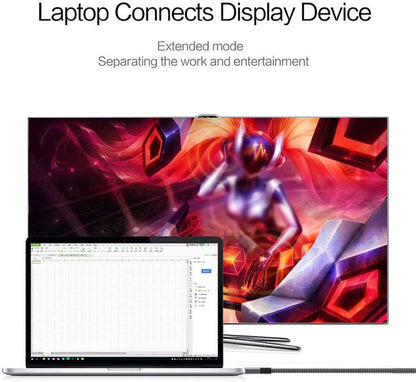 Qgeem QG-UA14 Type-C To Mini Display Port Kablo