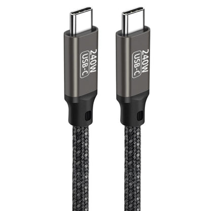 Qgeem QG02 Type-C to Type-C PD3.1 Data Kablosu 240W 480Mbps 2 Metre