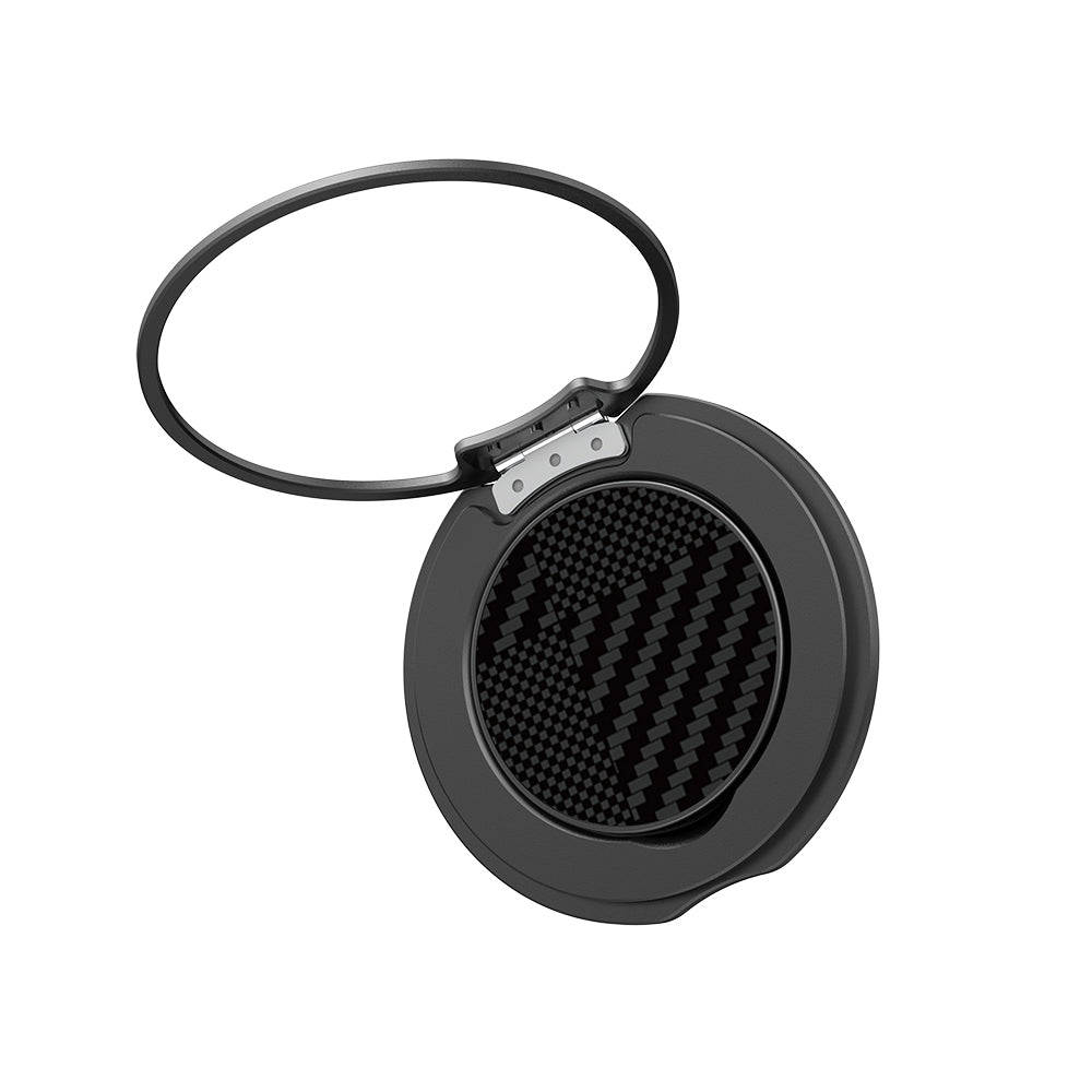 Raptic Defeme FreeFlow 360 Derece Dönebilen Karbon Fiber Tasarımlı Parmak Ring Stand